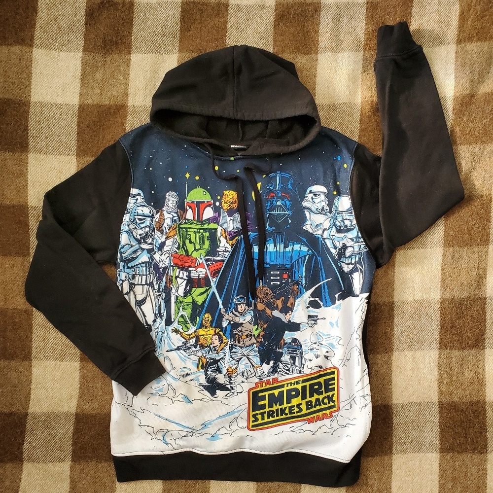 Star Wars Empire Strikes Back Graphic Hoodie
